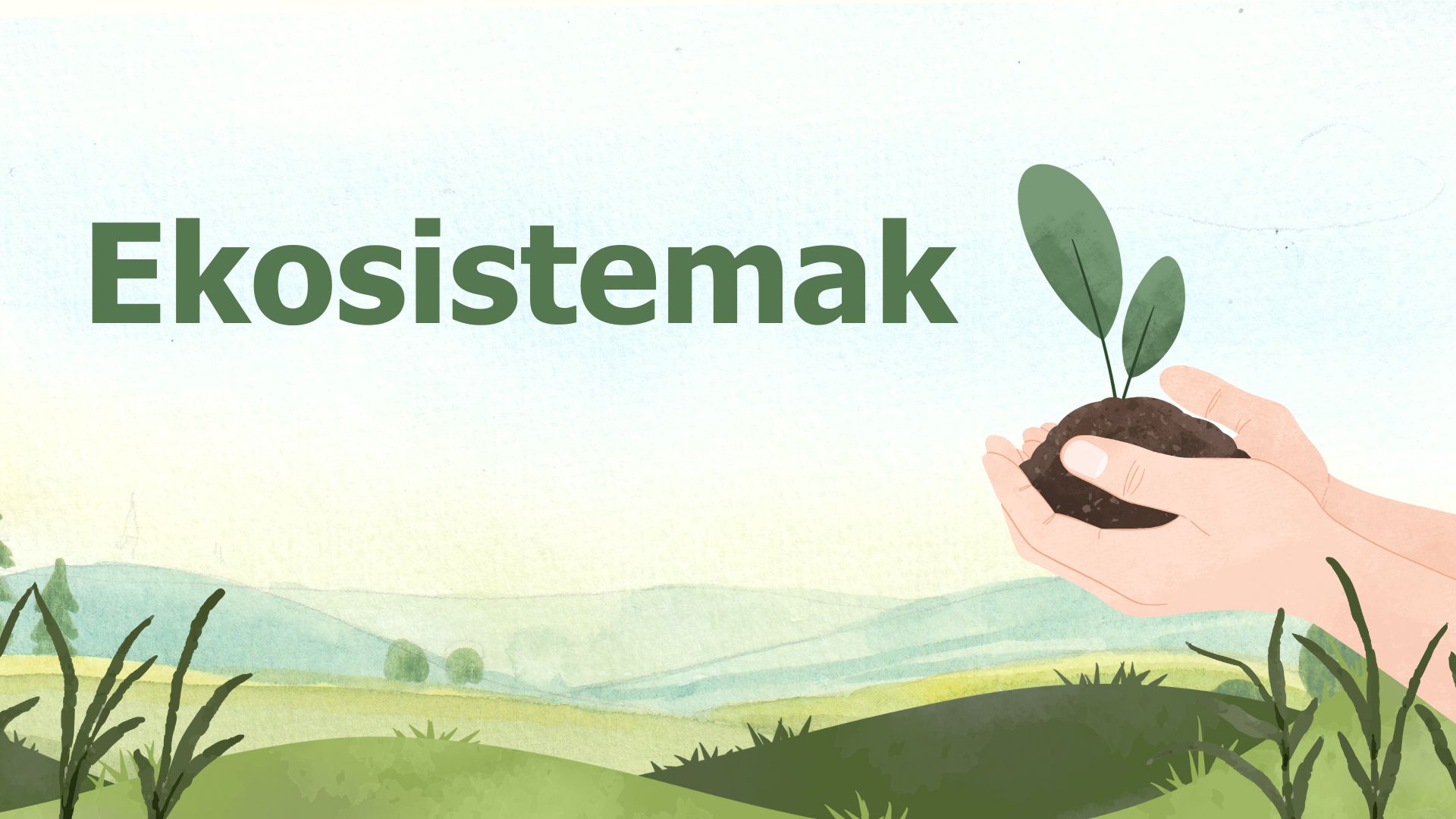 Exposición - ecosistemas