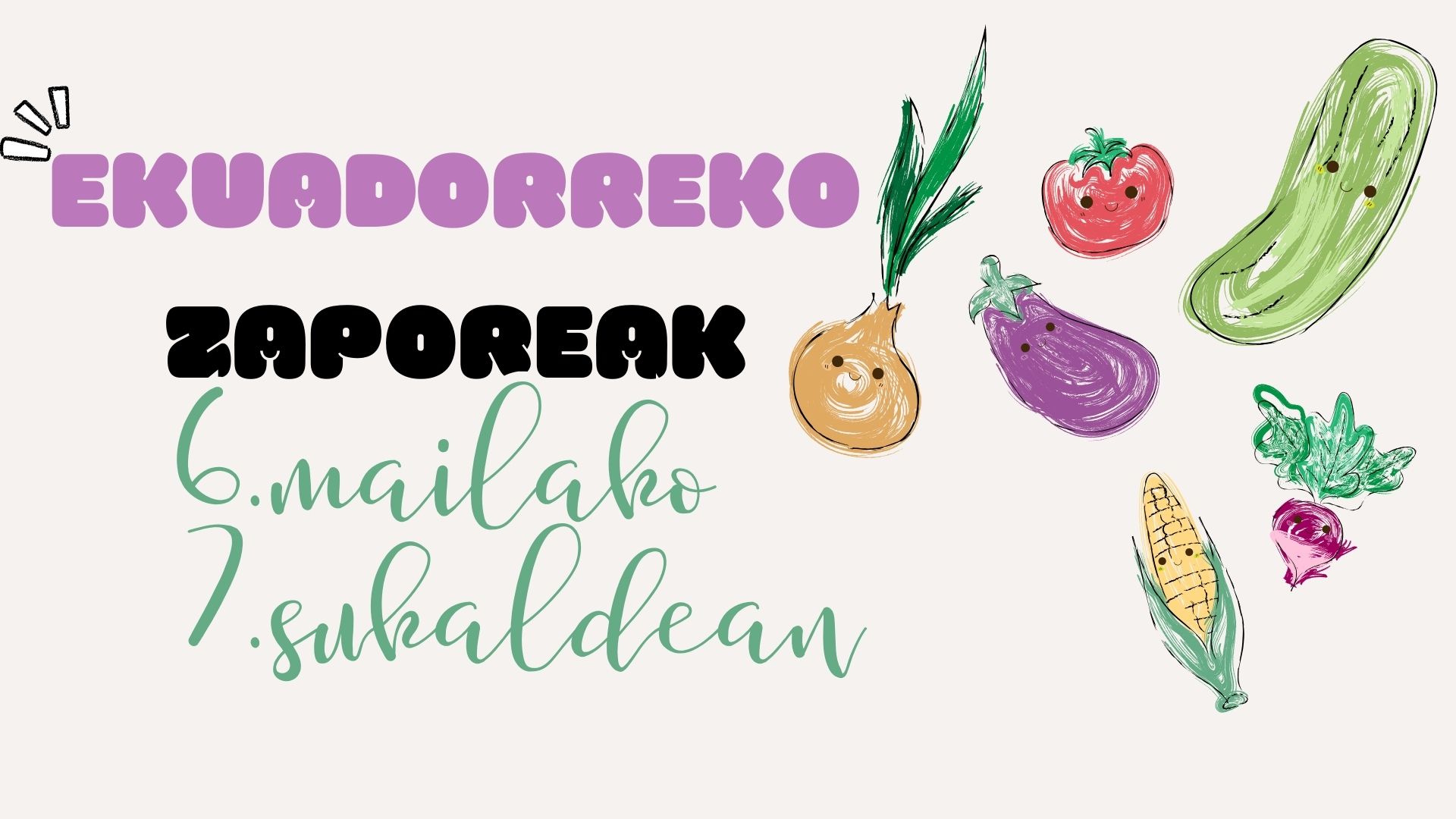 ¡Sabores de Ecuador en la cocina de 6º de Primaria!